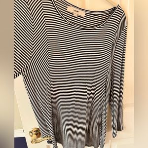 Loft - Striped Top Size Large